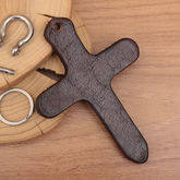 Kreative handgefertigte Vintage-Schlüsselanhänger aus Leder